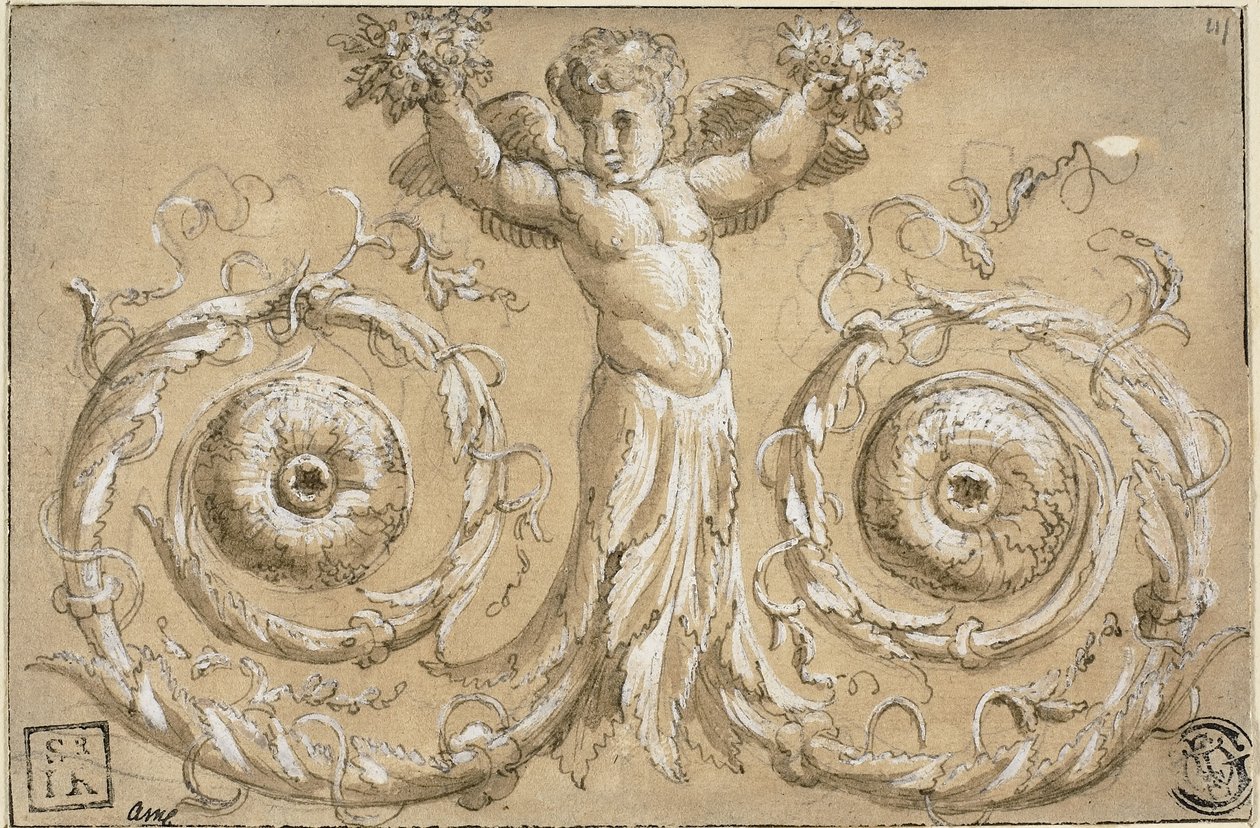 Ornamental dekoration av Charles Errard