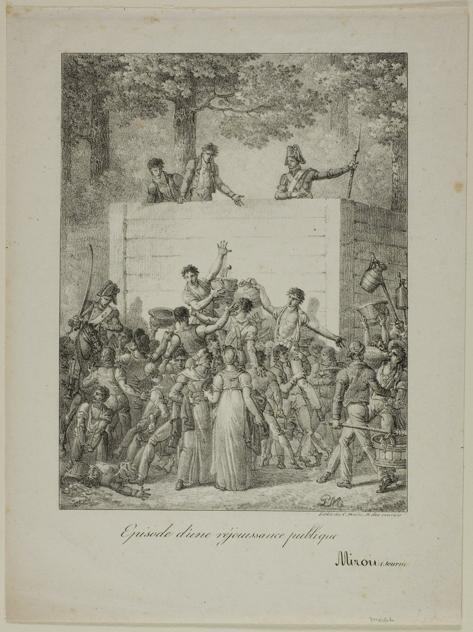 Offentlig glädje av Charles Etienne Pierre Motte