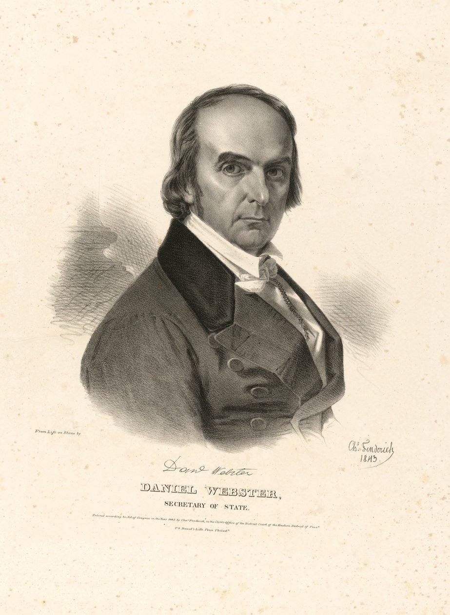 Daniel Webster av Charles Fenderich