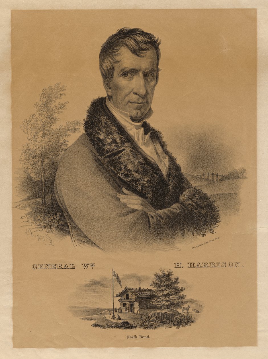 William Henry Harrison av Charles Fenderich