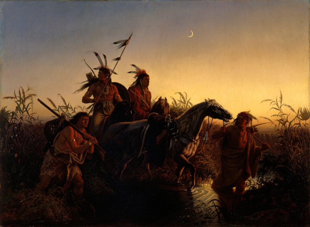 The Captive Charger av Charles Ferdinand Wimar