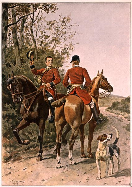 Rendez-Vous, graverad av Rougeron-Vignerot, 1892 av Charles Fernand de Condamy
