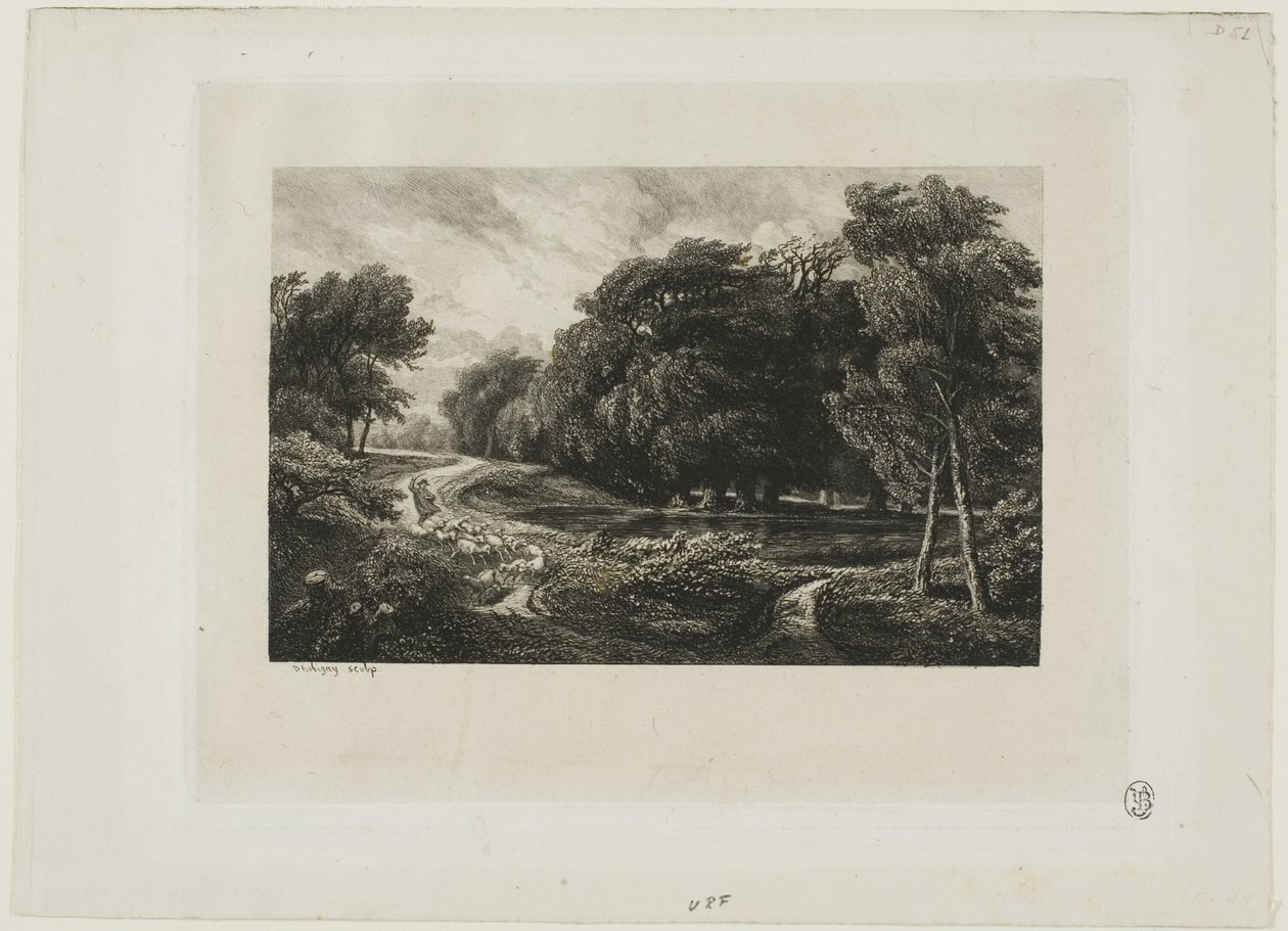 Närmar sig storm av Charles Francois Daubigny