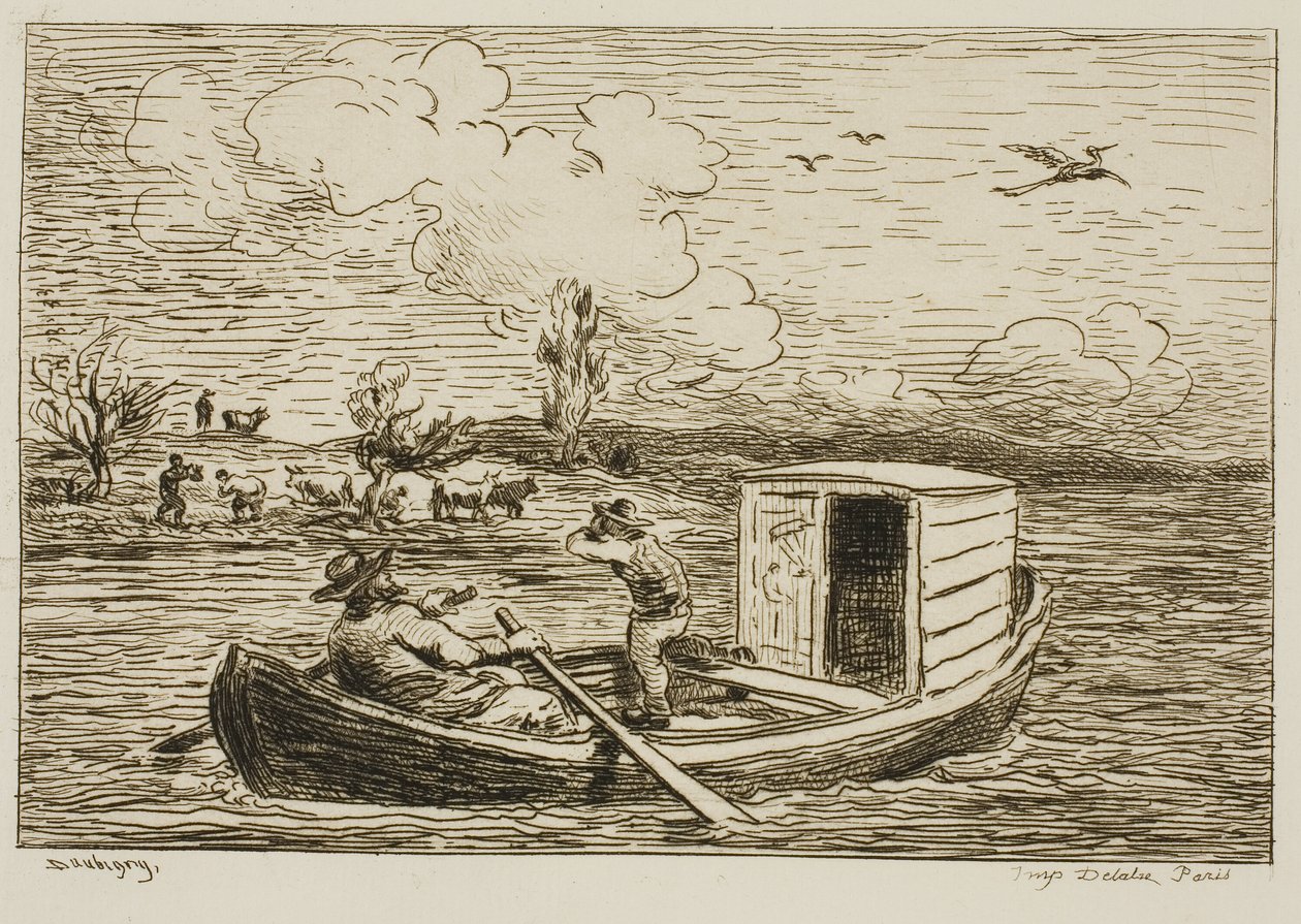 Cambronnes ord av Charles Francois Daubigny