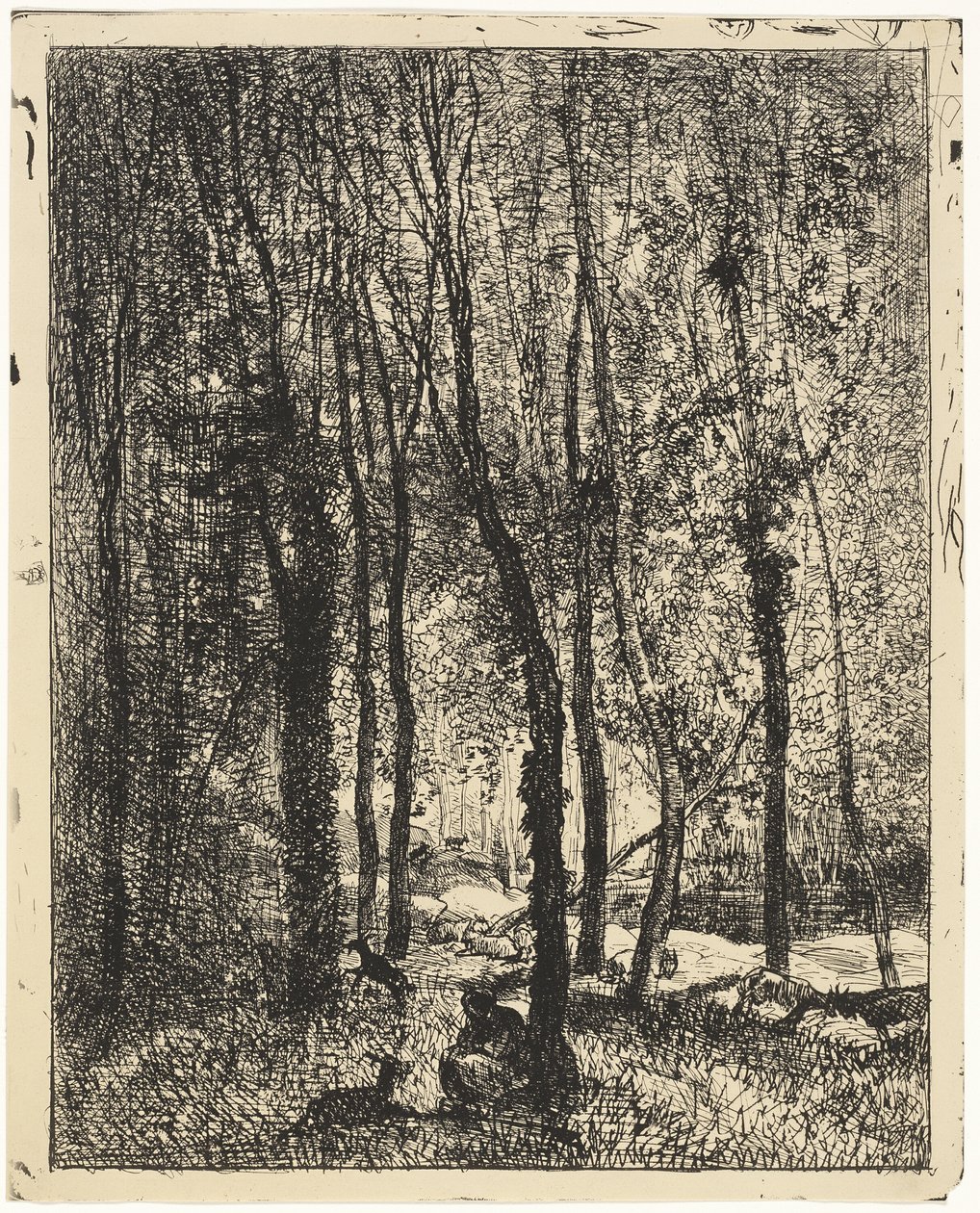 Getherde av Charles Francois Daubigny