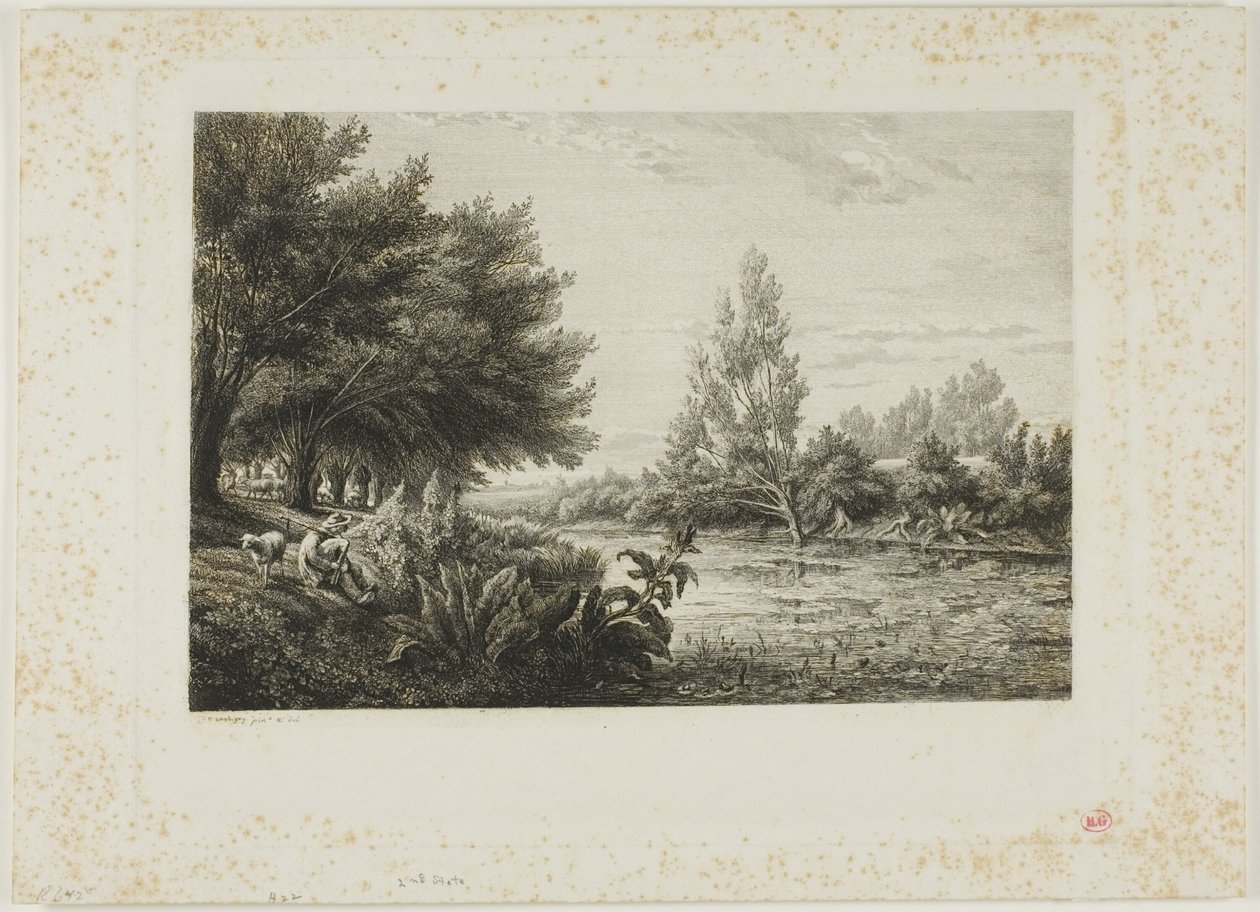 Nära Choisy-le-Roi av Charles Francois Daubigny