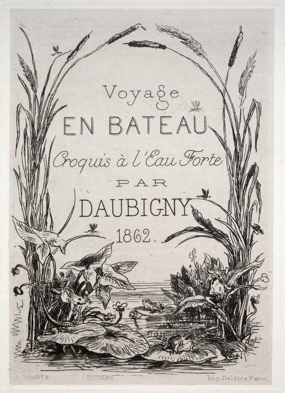 Båtresan av Charles Francois Daubigny