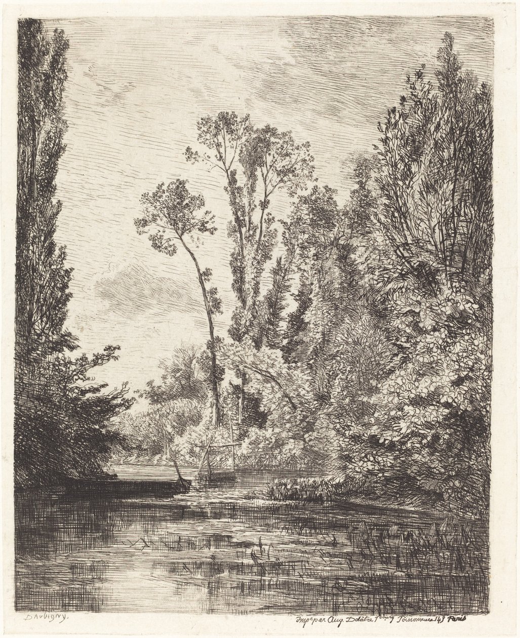 Jungfruöarna i Bezons av Charles Francois Daubigny