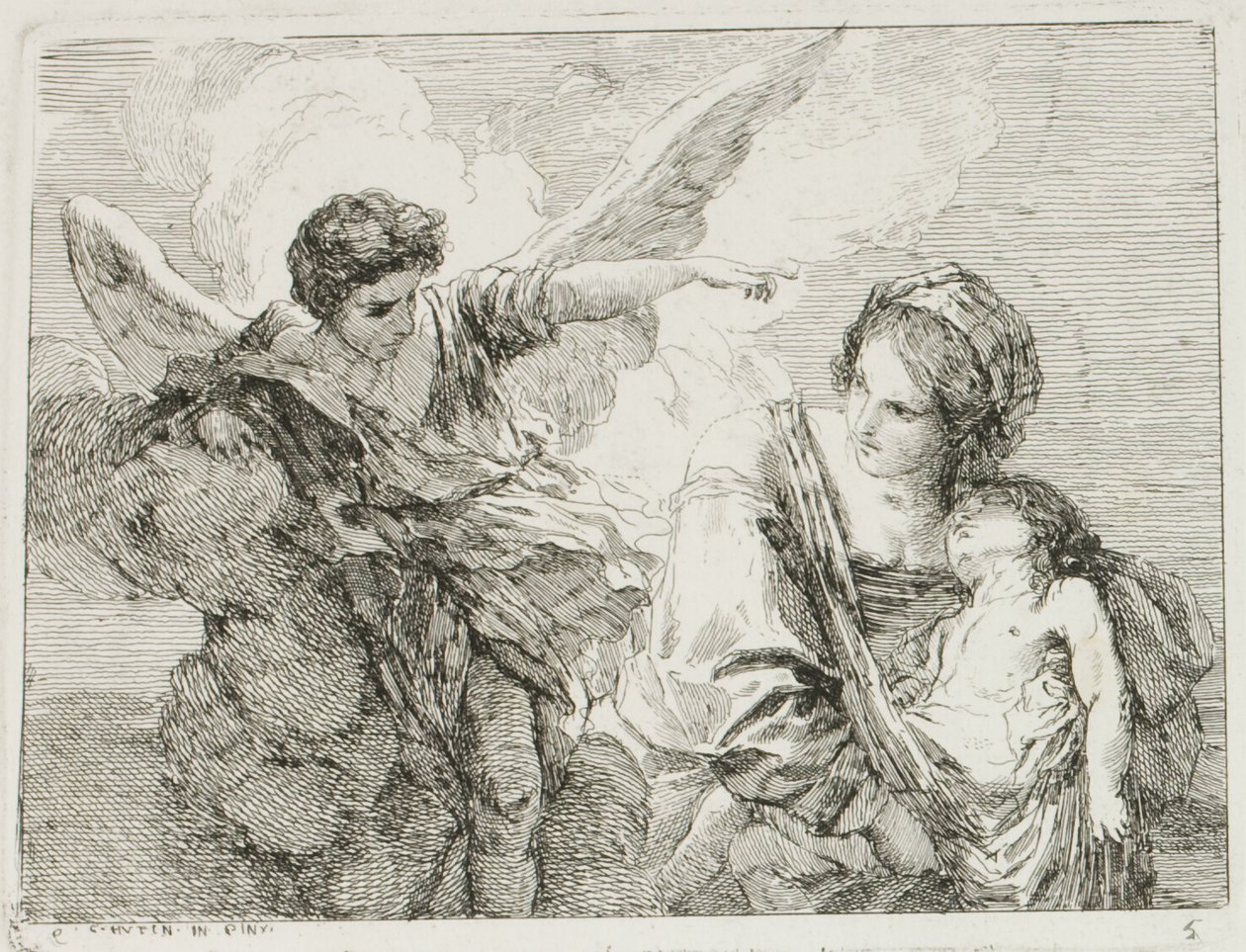 Hagar av Charles Francois Hutin