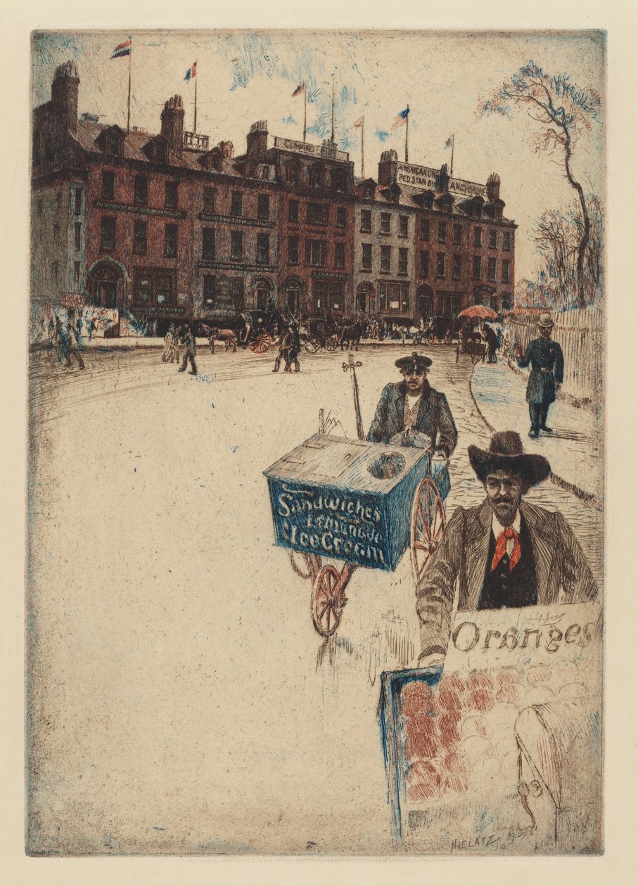 Bowling Green av Charles Frederick William Mielatz