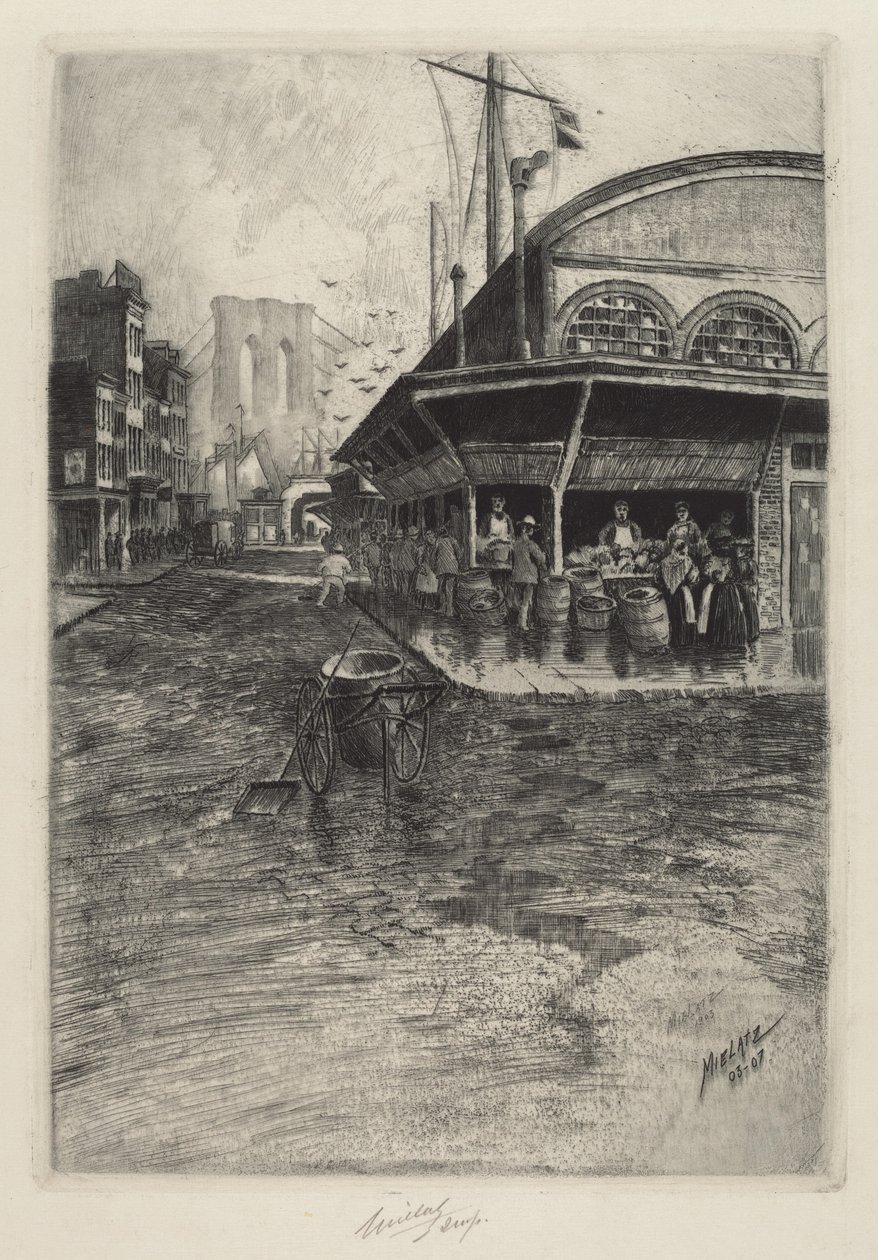 Catherine Market av Charles Frederick William Mielatz