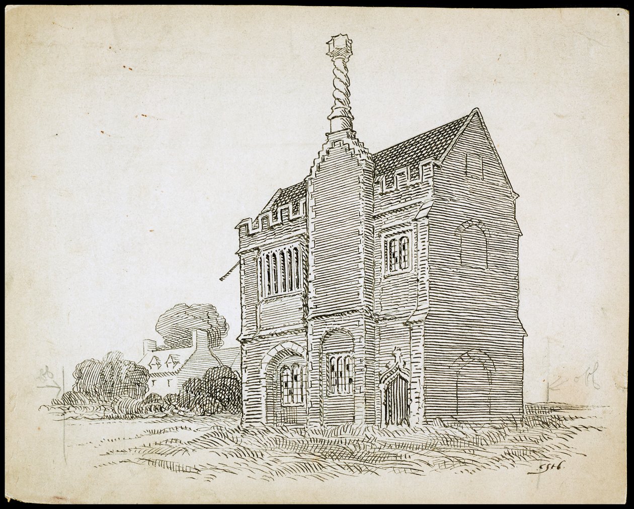 Warden Abbey, Old Warden, centrala Bedfordshire av Charles George Harper