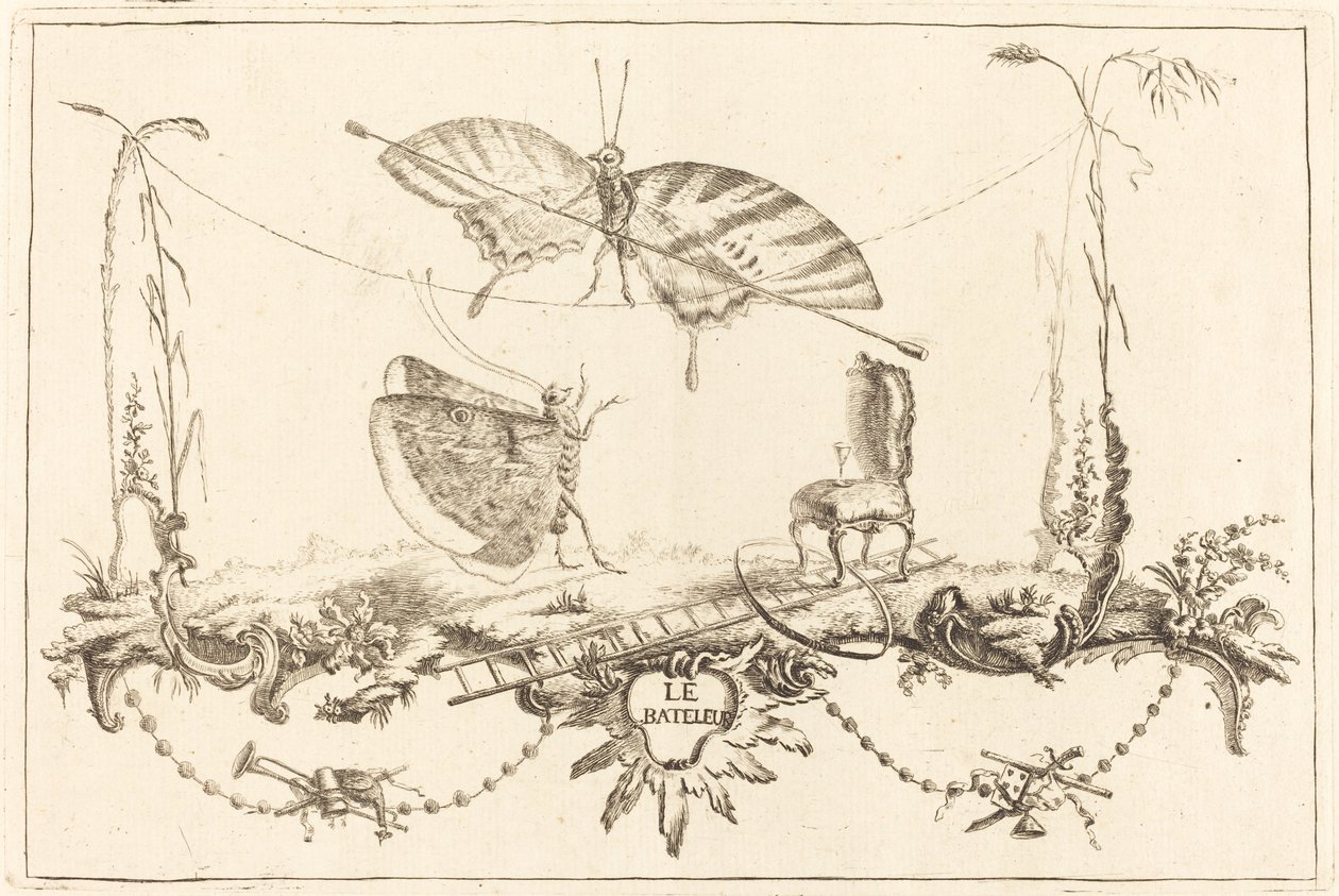 Fladdermusen av Charles Germain de Saint Aubin