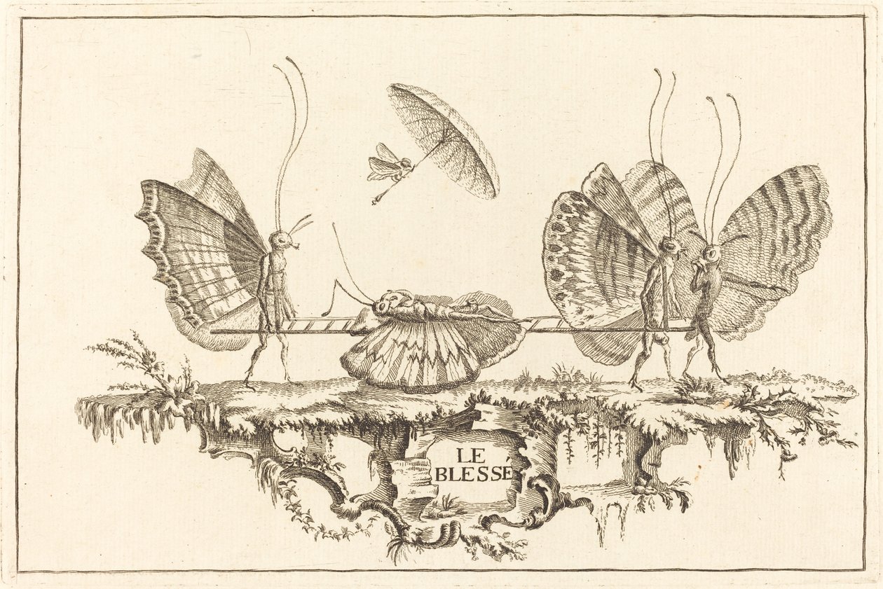 Schackbrädet av Charles Germain de Saint Aubin