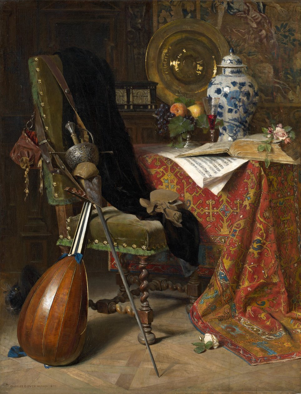 1600-talsinteriör av Charles Gifford Dyer