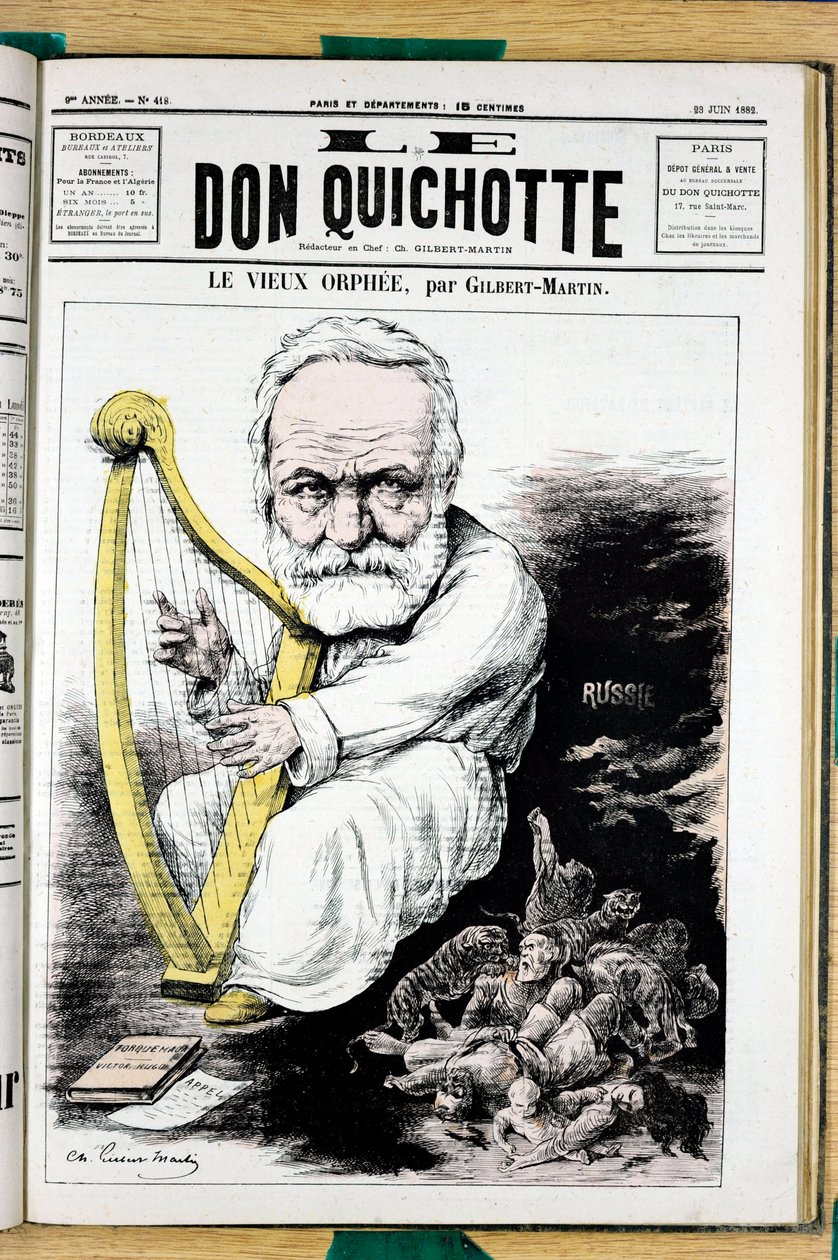 Omslag till "" The Don Quijote"", nummer 418, Satirical in Colors av Charles Gilbert Martin