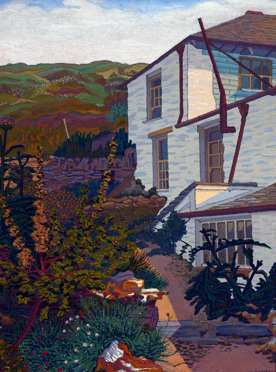 Penally Cottage, Boscastle av Charles Ginner