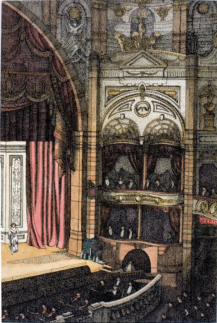 Colosseum (bläck och akvarell på papper) av Charles Ginner