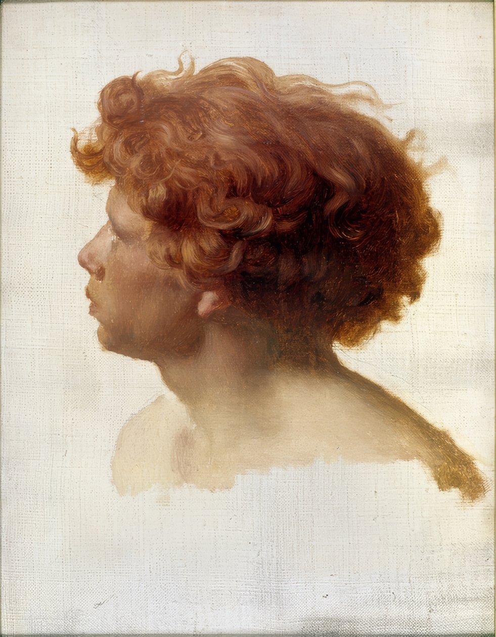 Huvudstudie av Charles Gleyre
