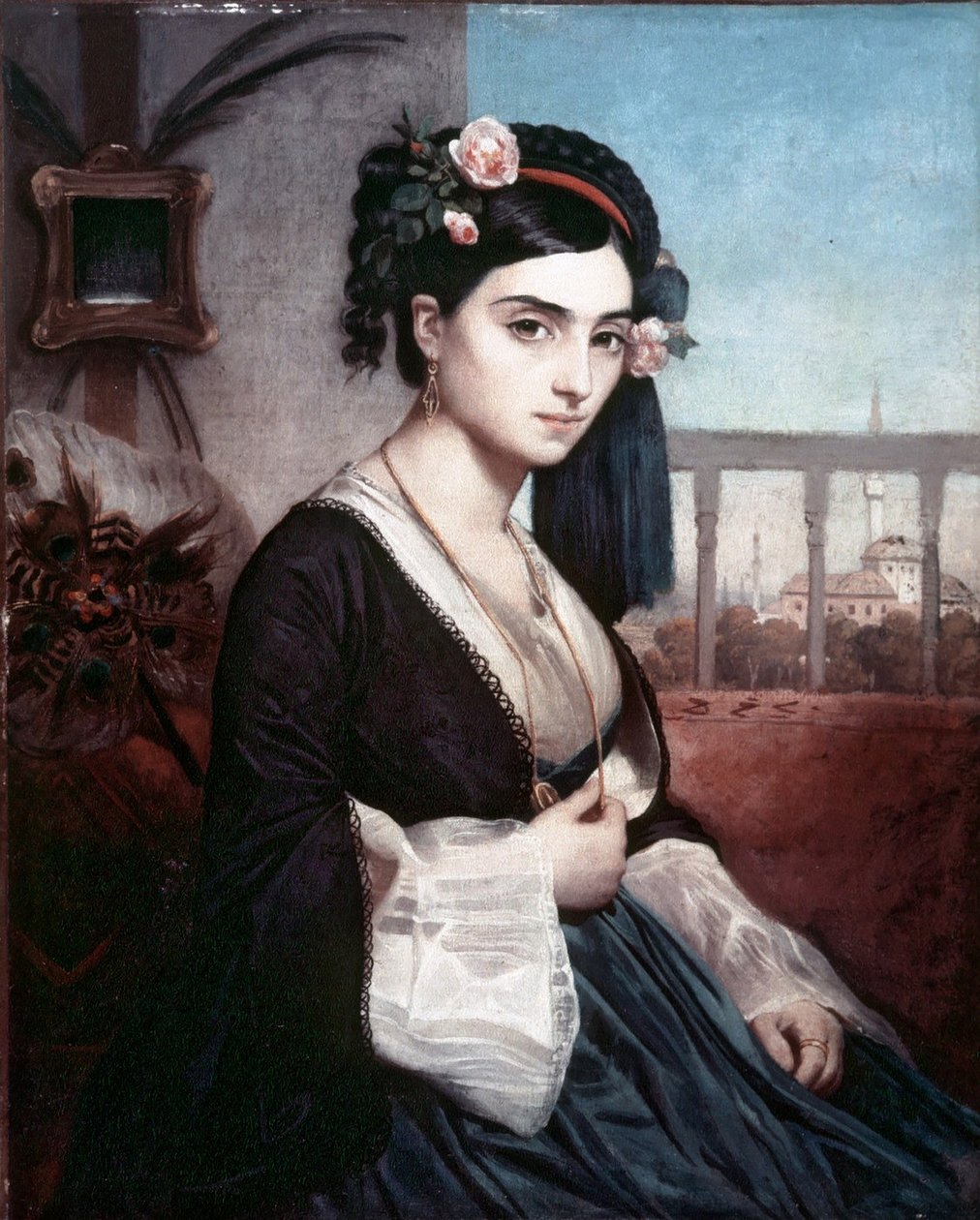 Orientalisk dam av Charles Gleyre