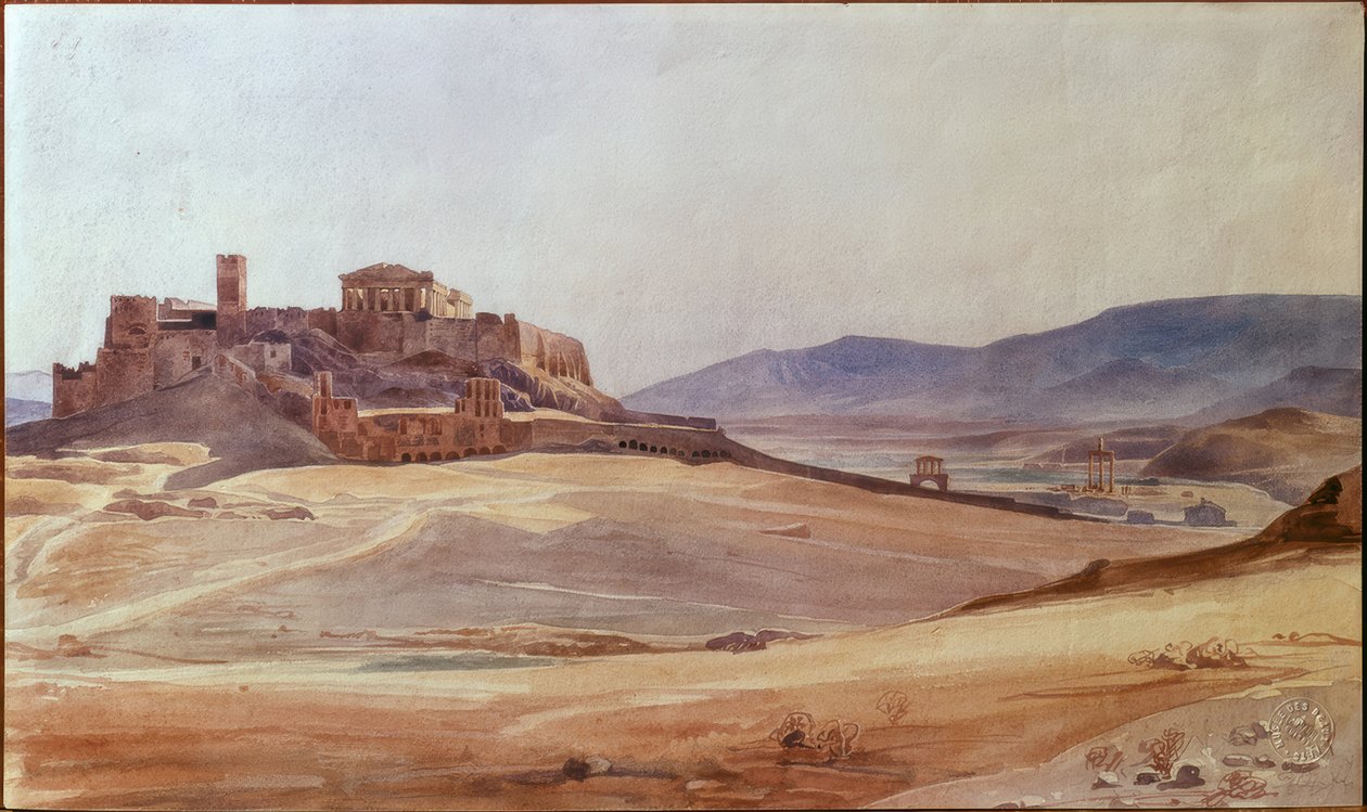 Akropolis av Charles Gleyre
