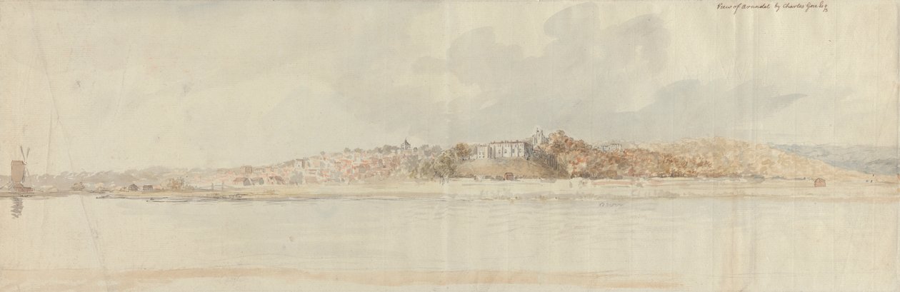 Utsikt över Arundel av Charles Gore