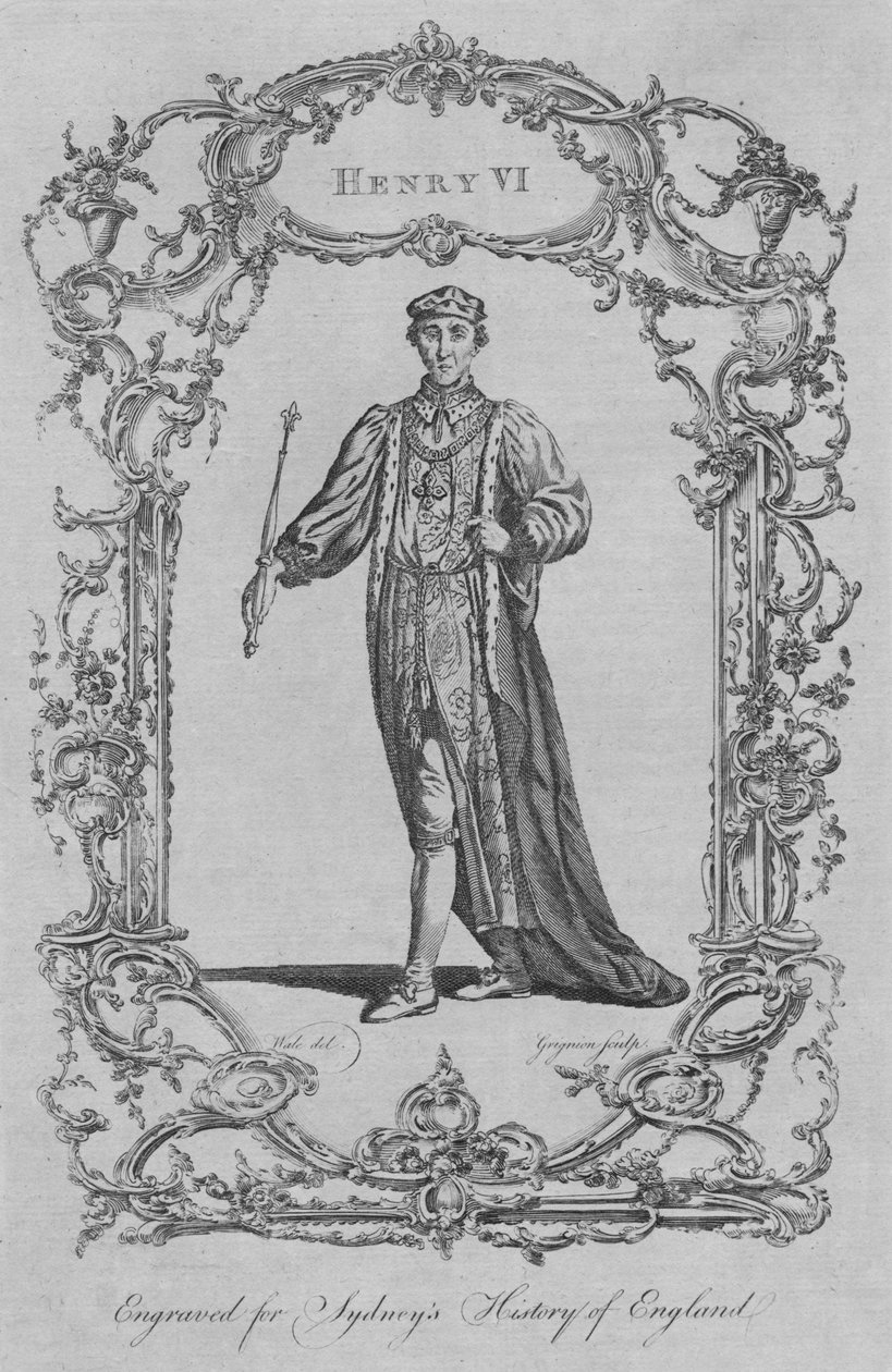 Henrik VI, 1773 av Charles Grignion