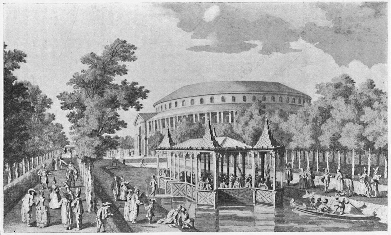 Ranelagh 1752, efter Canaletti, c1750, 1904 av Charles Grignion