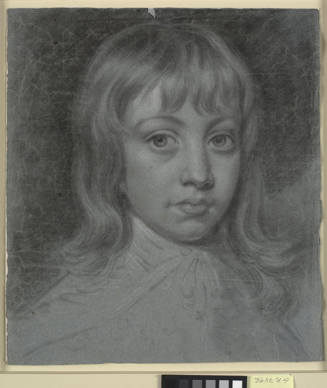 Porträtt av Thomas Waller som barn, hel ansikte till vänster av Charles Grignion d.Y.