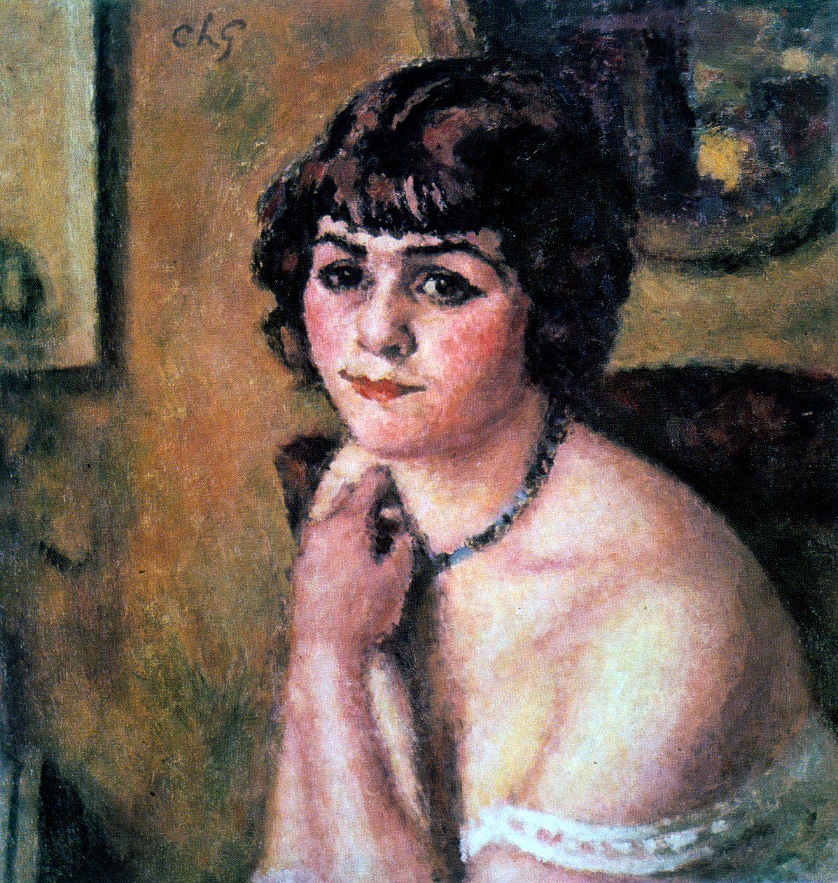 "Head of Young Girl", 1909 av Charles Guerin