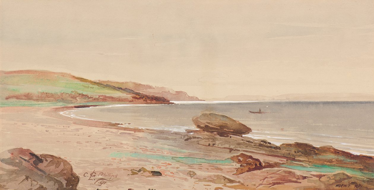 Wormit Bay av Charles Gustav Louis Phillips