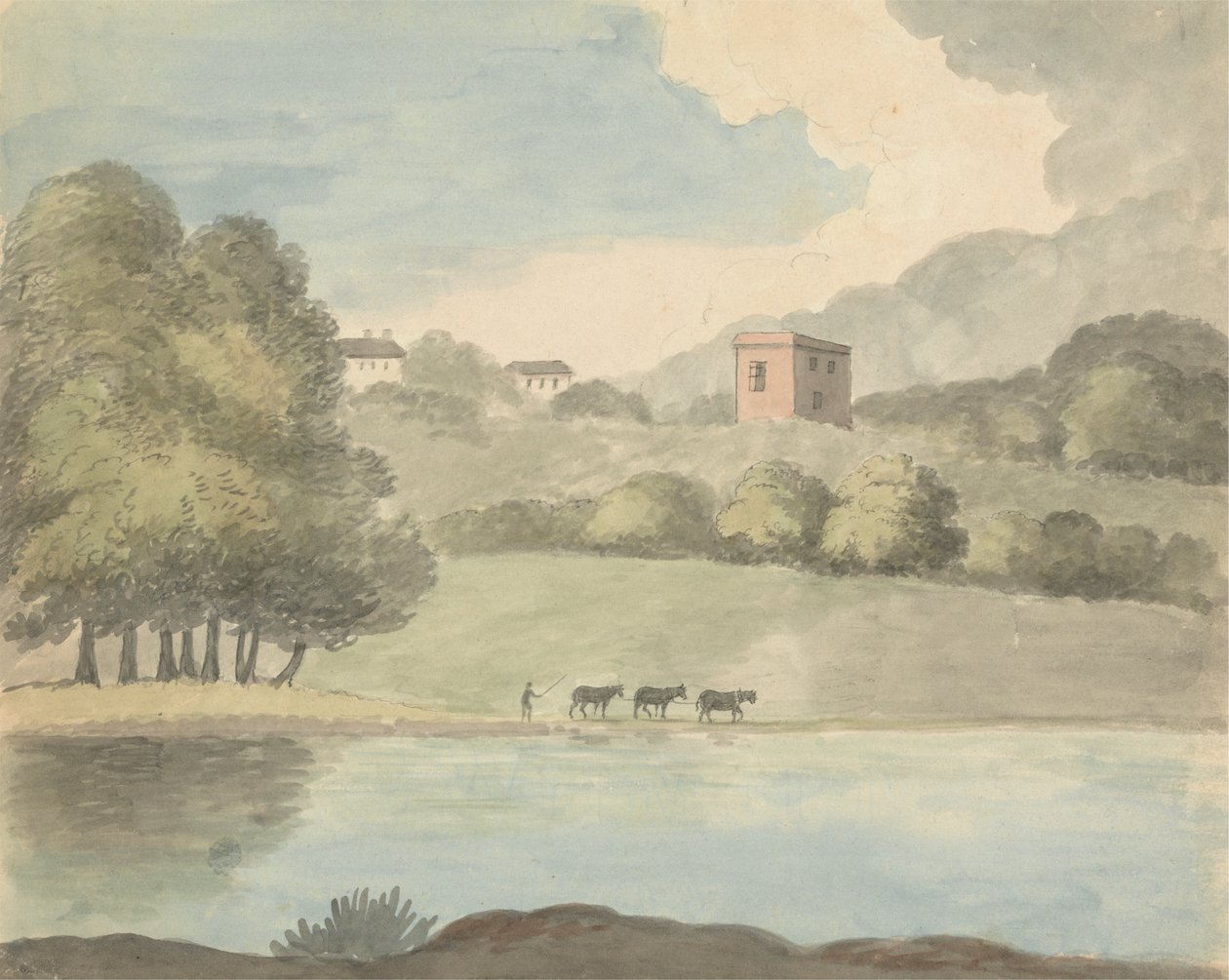 Flodlandskap av Charles Hamilton Smith