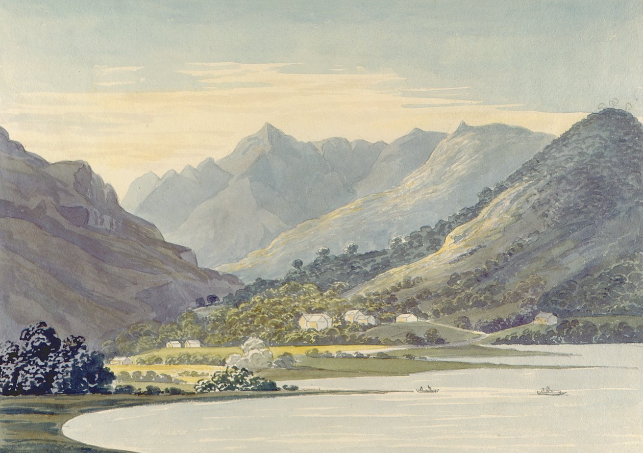 Views - England och Wales - Vol. 1 (wc och grafit på papper) av Charles Hamilton Smith