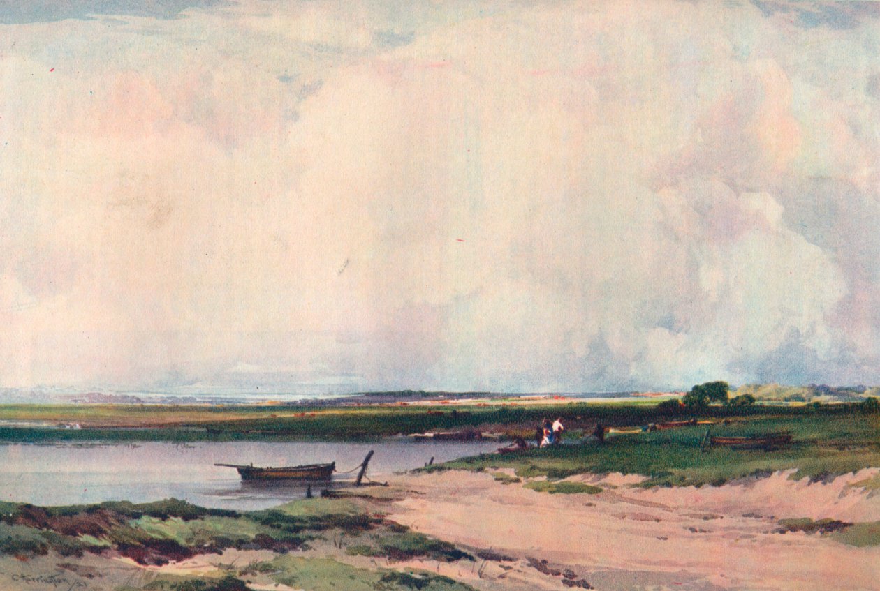 Nära Bognor, Sussex, c1922 av Charles Harrington