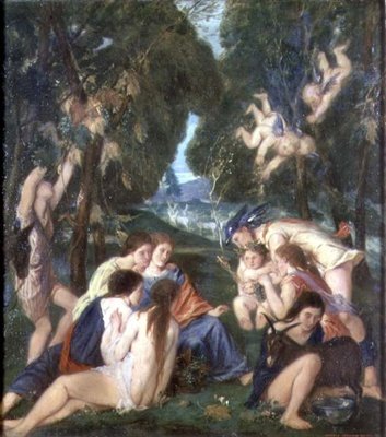 Bacchus barndom av Charles Haslewood Shannon