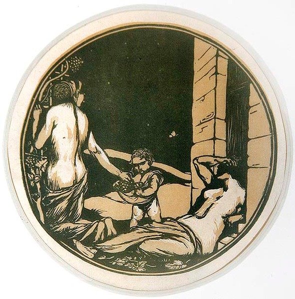 Druvskörden av Charles Haslewood Shannon