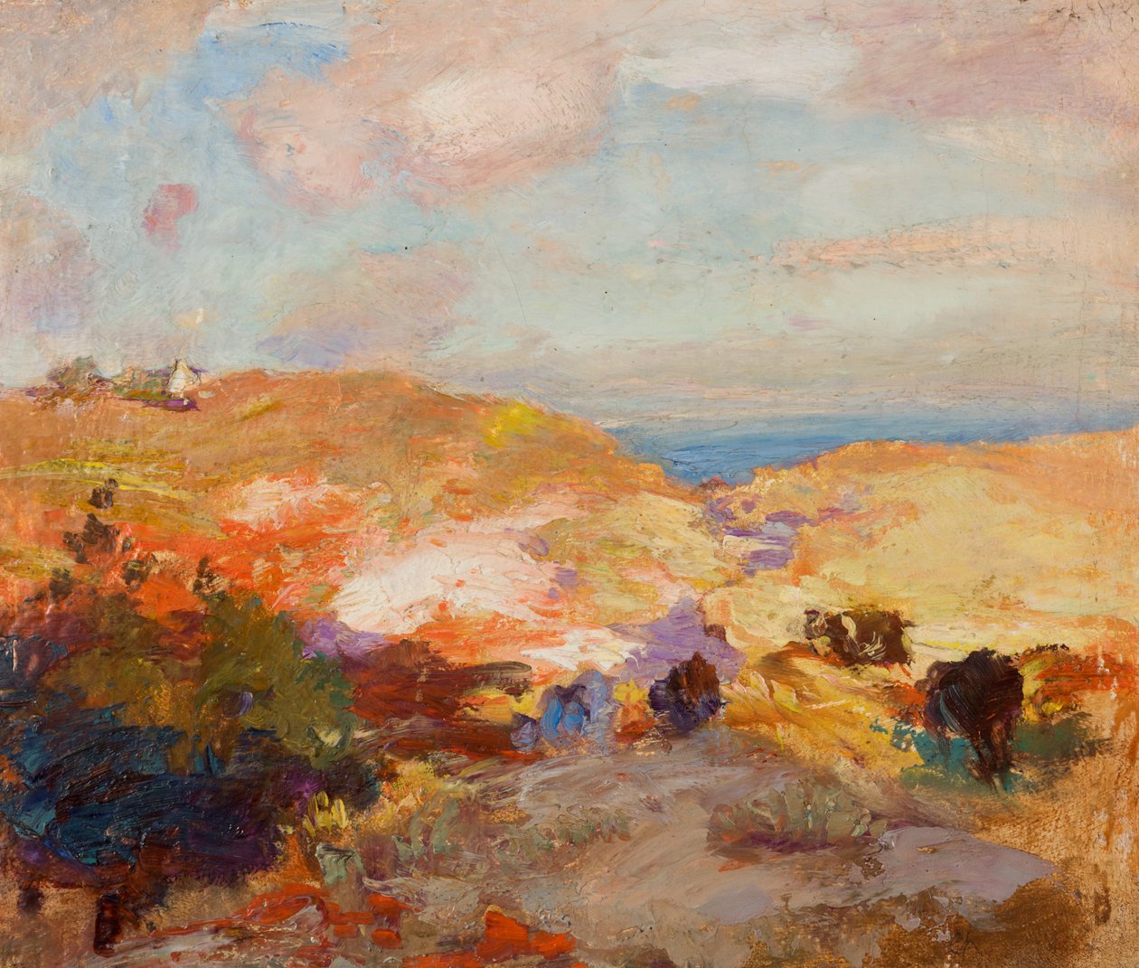 Landskap (olja) av Charles Hodge Mackie