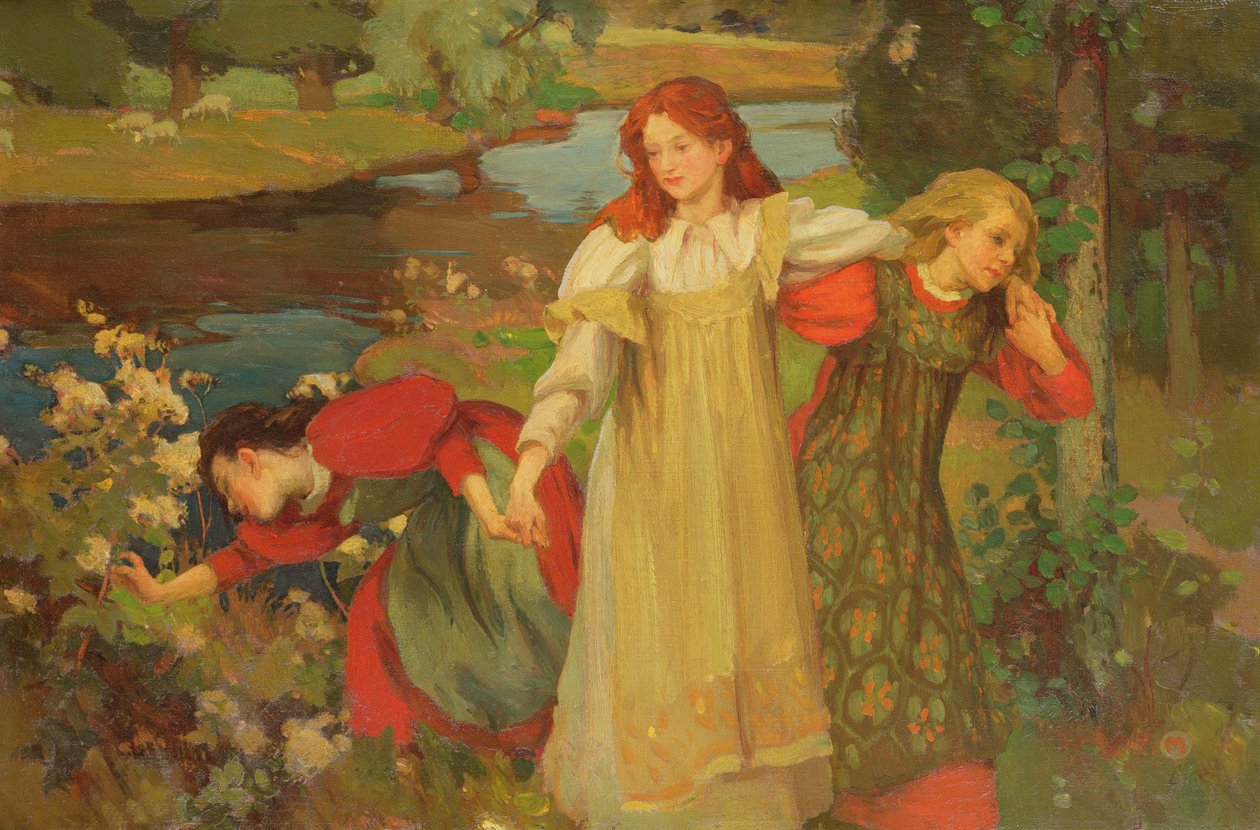 The Bonnie Banks OFordie, 1897 av Charles Hodge Mackie
