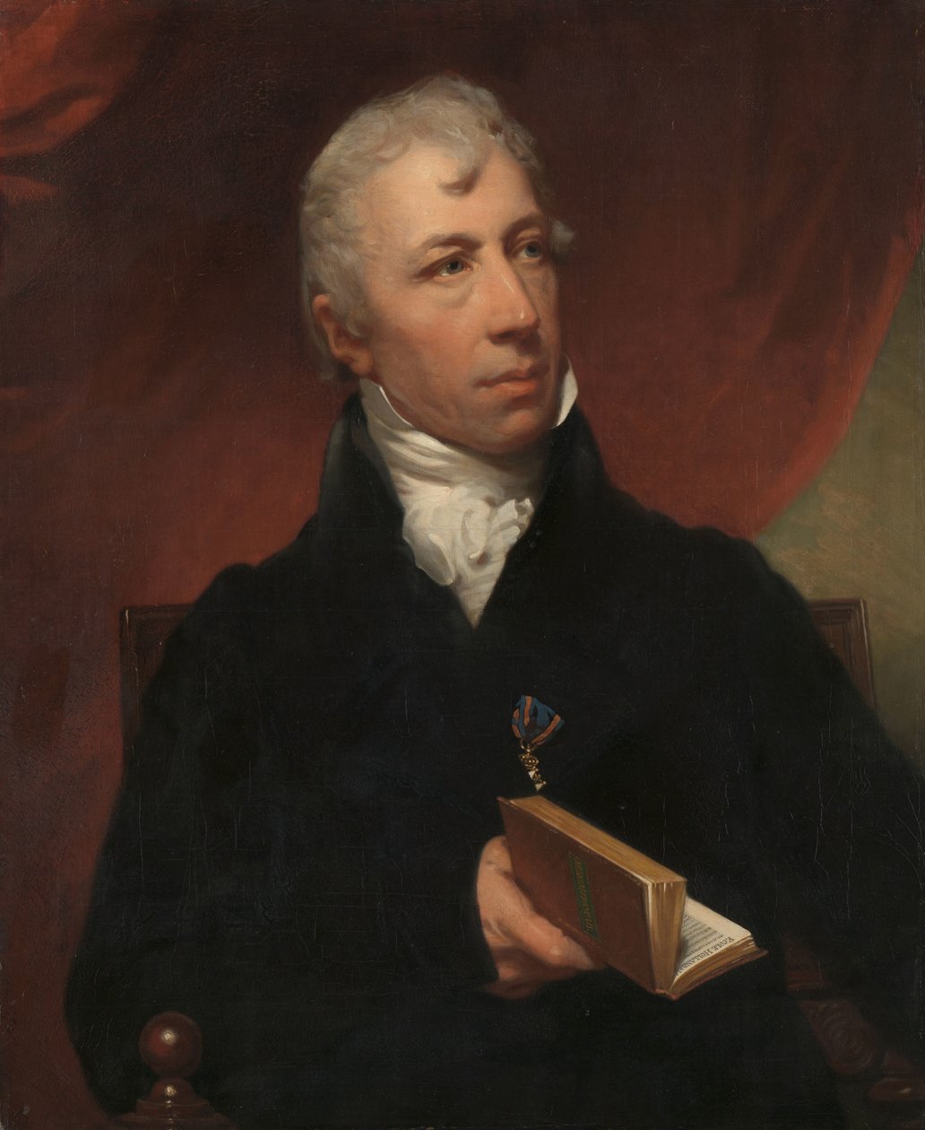 Porträtt av Cornelis Apostool, förste chef för Rijksmuseum Cornelis Apostool (1762-1844), förste direktör (1808-1844) för Royal Museum, senare Rijks Museum, Amsterdam av Charles Howard Hodges