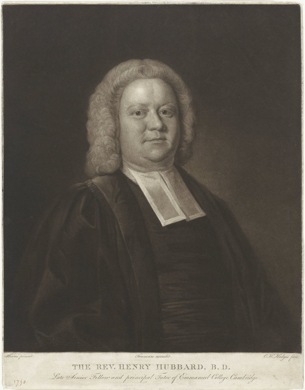 Porträtt av Henry Hubbard av Charles Howard Hodges