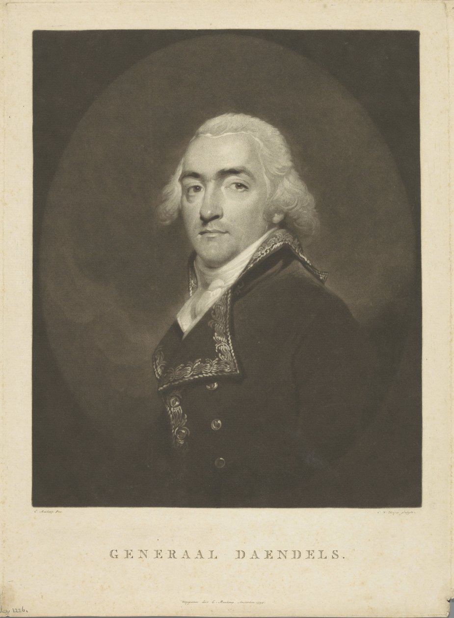 Porträtt av Herman Willem Daendels av Charles Howard Hodges