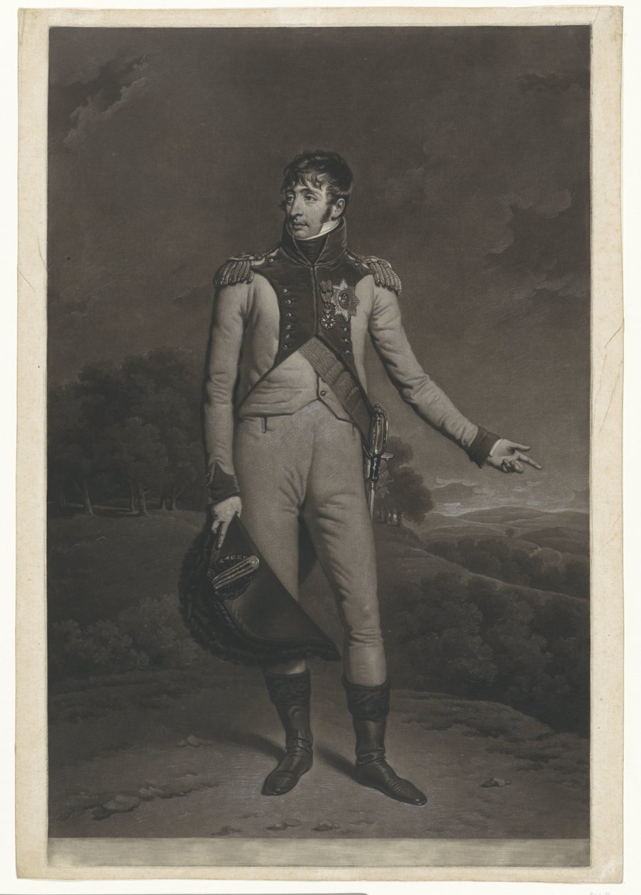Porträtt av Louis Napoleon, kung av Holland av Charles Howard Hodges