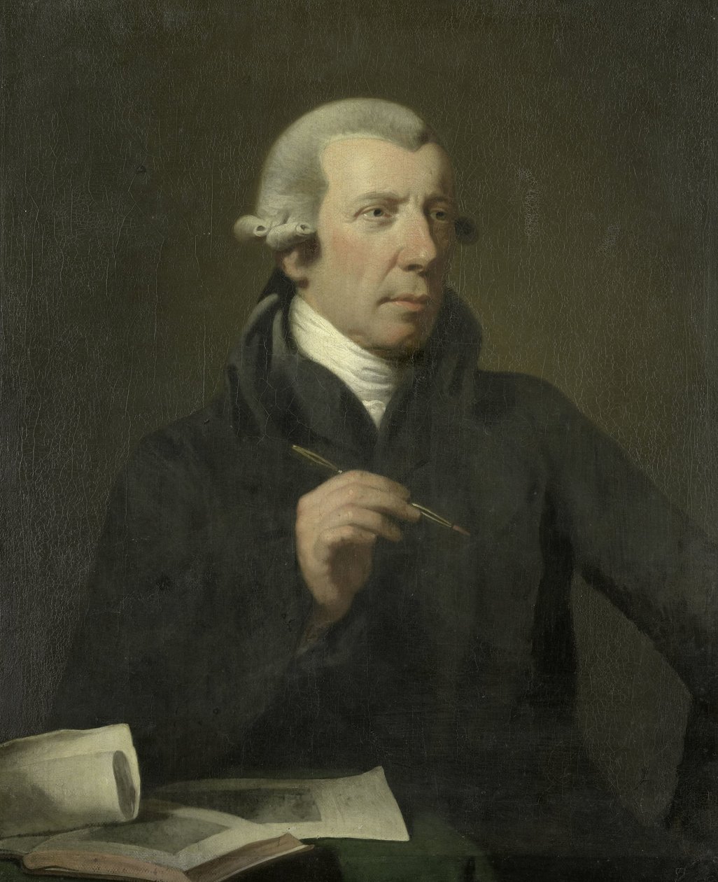 Reinier Vinkeles (1741-1816), tecknare och gravör av Charles Howard Hodges