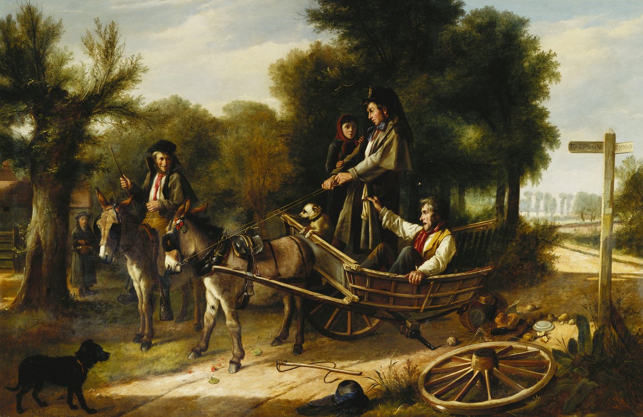 Olycka vid korsningen, 1880 av Charles Hunt