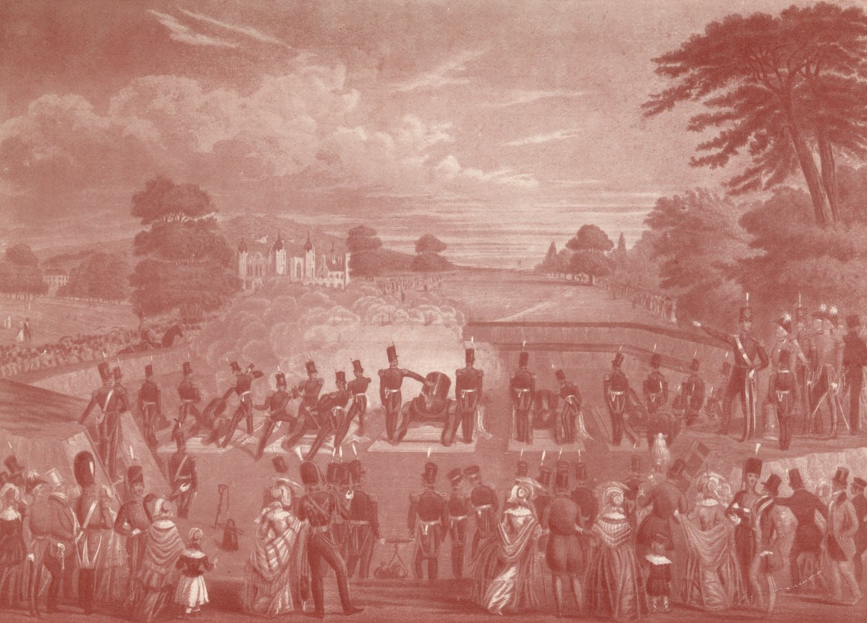 Mortarbatteriet i Woolwich, 1847 1909 av Charles Hunt