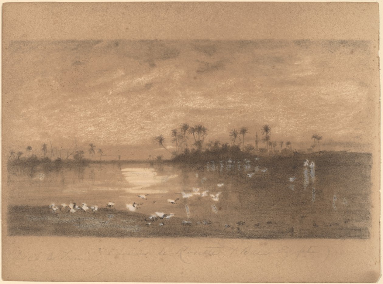 Rosetta, Egypten av Charles J. Bridgman