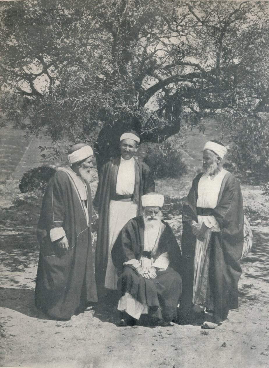 Druse Chiefs, c1913 av Charles J. S. Makin