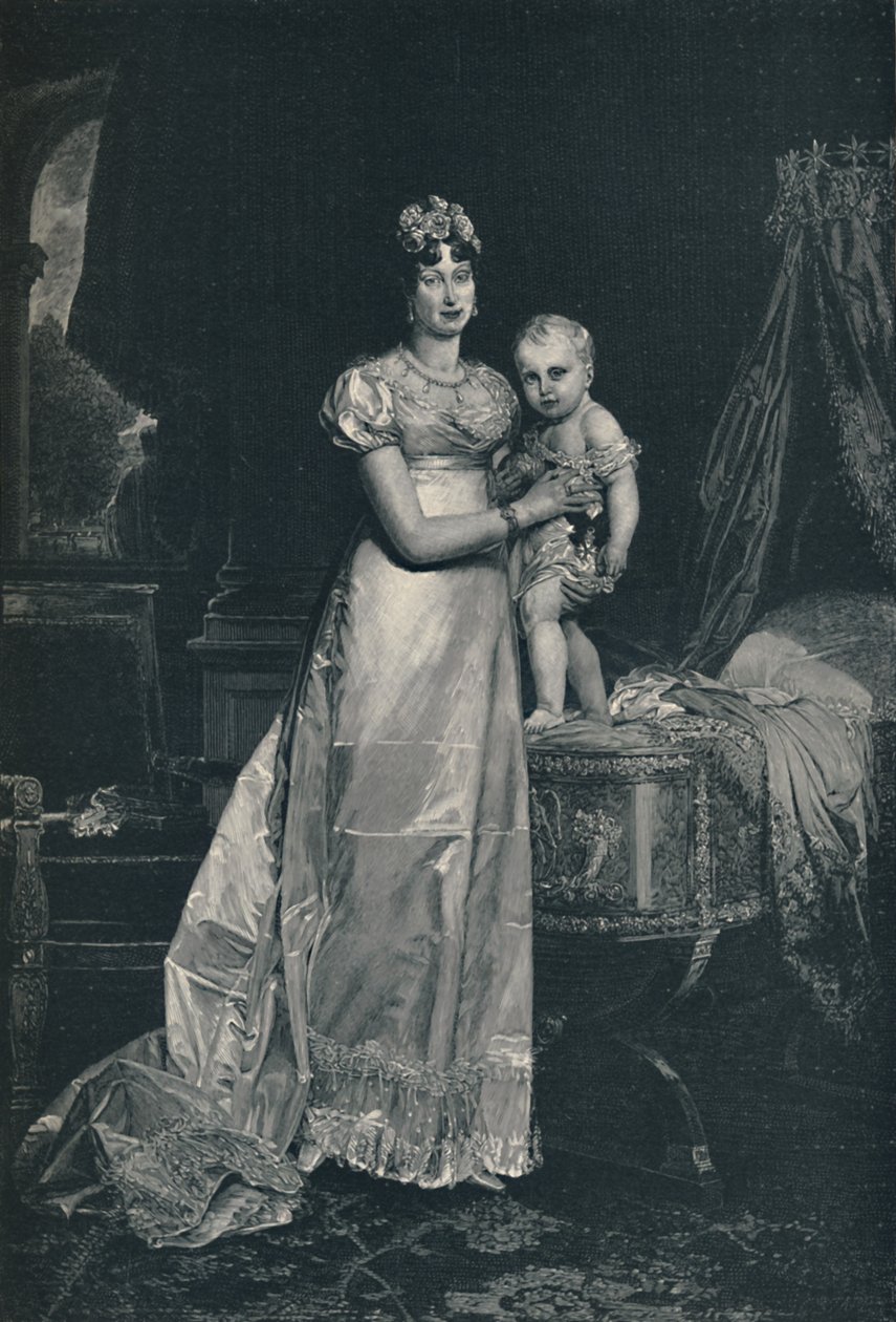 Maria Louisa och kungen av Rom, 1812, 1896 av Charles J. State