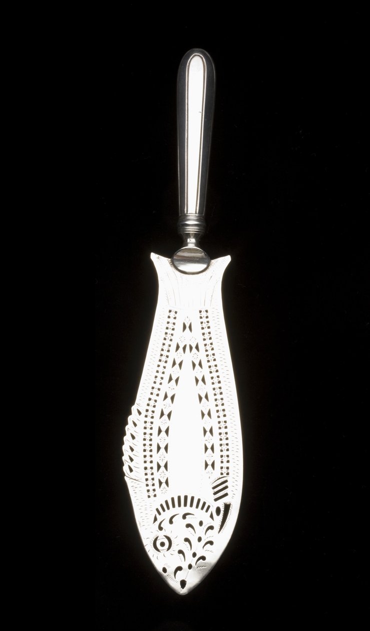 Fiskskiva, ca 1800 (silver) av Charles Jamieson