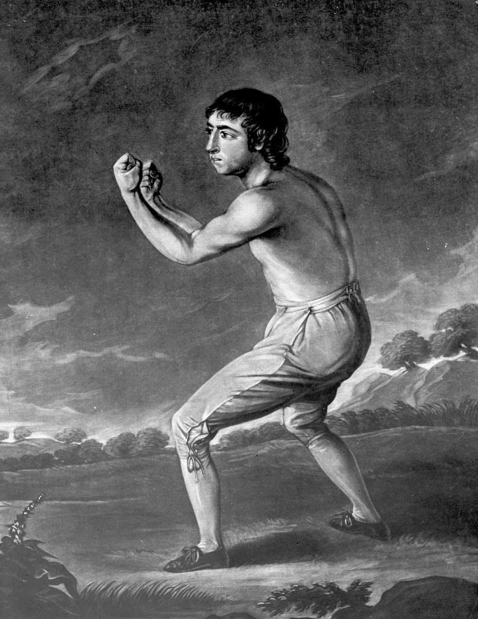 Daniel Mendoza, graverad av Henry Kinsbury, 1789 av Charles Jean Robineau